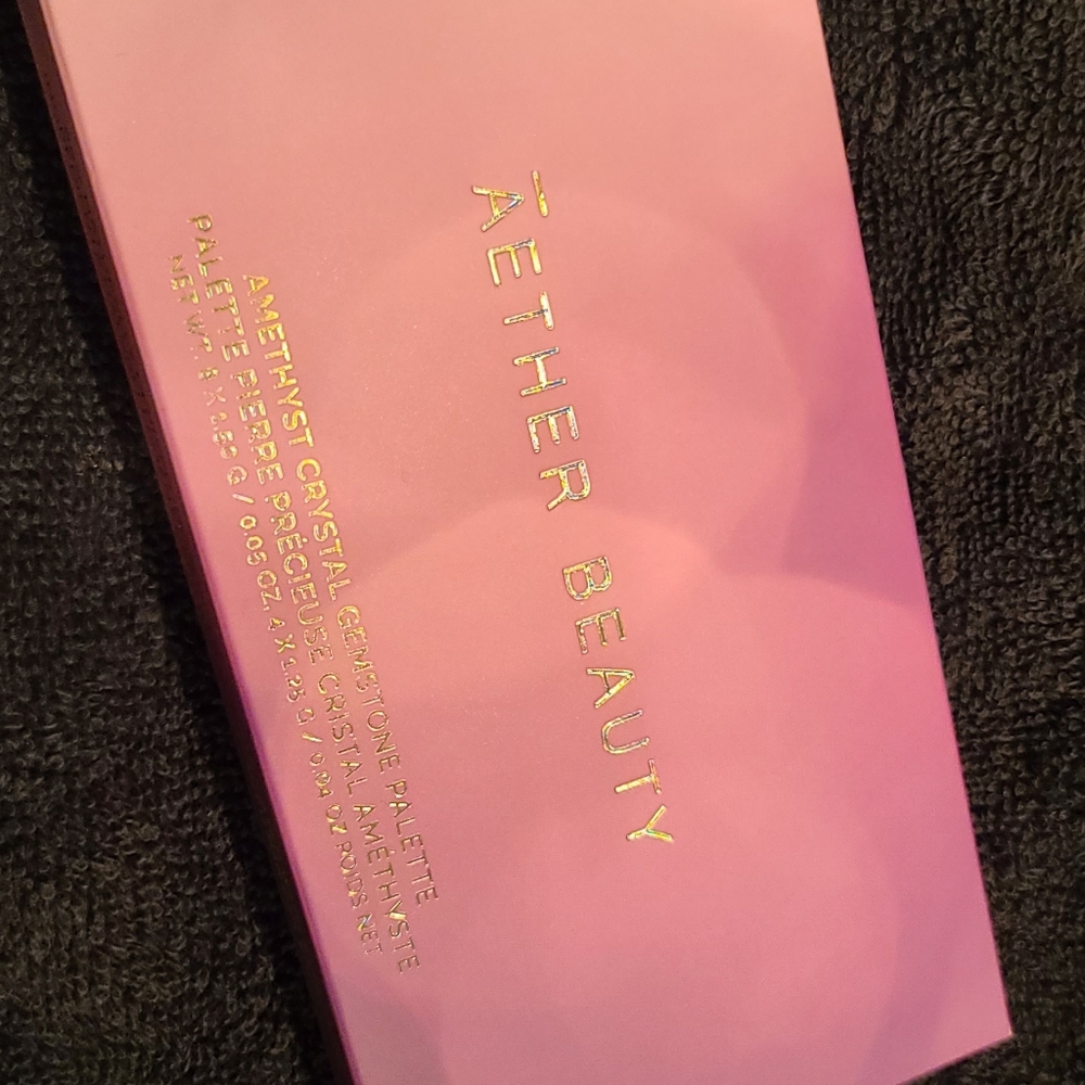Aether Beauty Amethyst Crystal Gemstone Palette